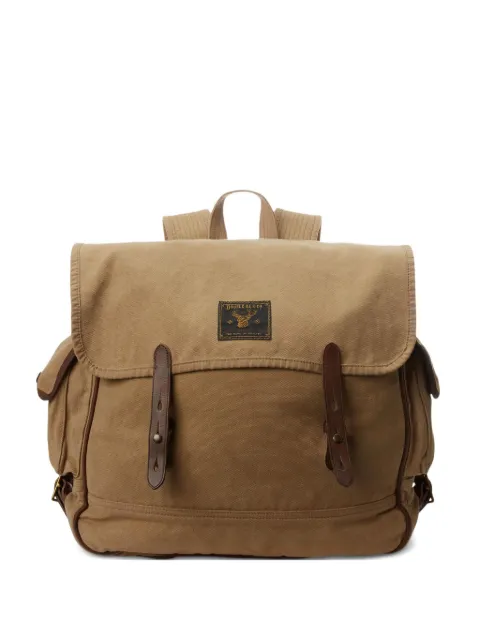 Ralph Lauren RRL canvas flap backpack Neutrals 417931958001