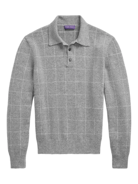 Ralph Lauren Purple Label polo-neck sweater Grey 790978243001