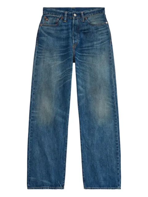 Ralph Lauren RRL logo-patch jeans Blue 282921616001