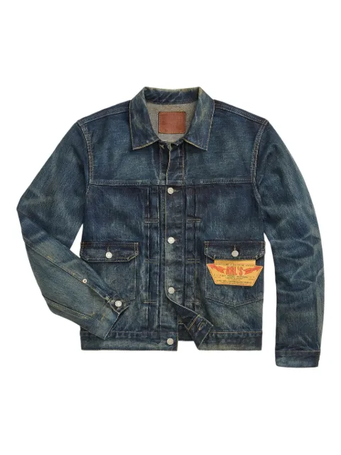 Ralph Lauren RRL washed denim jacket Blue 782943801001
