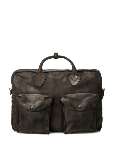 Ralph Lauren RRL medium leather briefcase Brown 417890592001