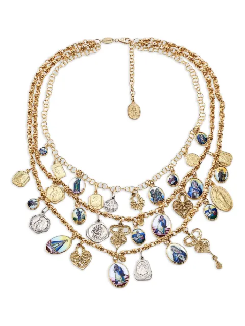 Dolce & Gabbana 18K gold Sicily necklace Gold WNDD2GW0001