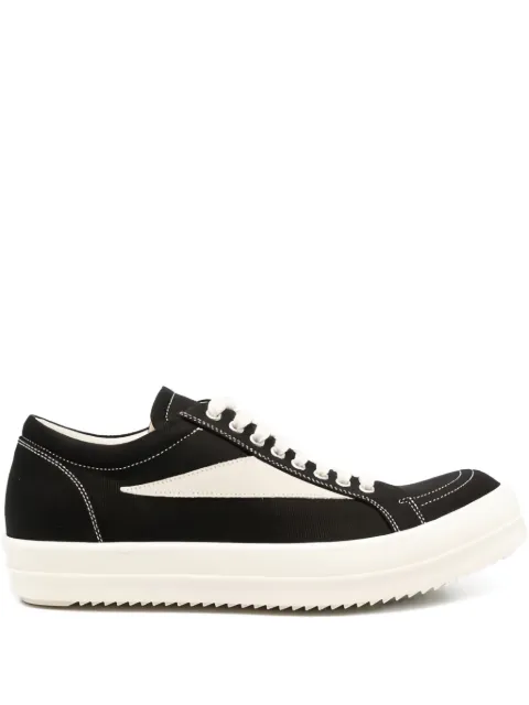 Rick Owens DRKSHDW lace-up panelled sneakers Black DU02E7803DOLVS