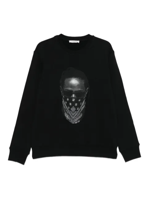 Ih Nom Uh Nit graphic-print sweatshirt Black NUW25226009