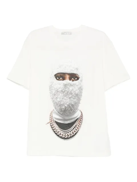 Ih Nom Uh Nit mask-print T-shirt White NUW25256