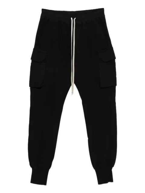 Rick Owens DRKSHDW Mastodon drawstring cargo trousers Black DU02E7386RIG09