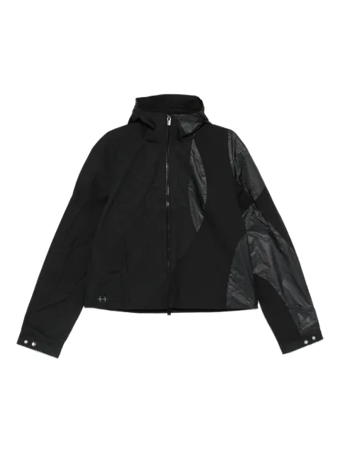 HELIOT EMIL Polarize hooded windbreaker Black M02159BLK01
