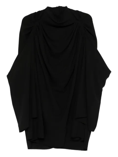 Rick Owens draped dress Black RO02E4535WA09
