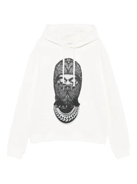Ih Nom Uh Nit graphic-print hoodie White NUW25233081