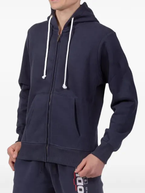 PODHIO zip-up hooded sweatshirt Blue PD005