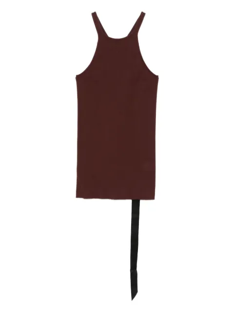 Rick Owens DRKSHDW organic cotton tank top Brown DS02E7119RN