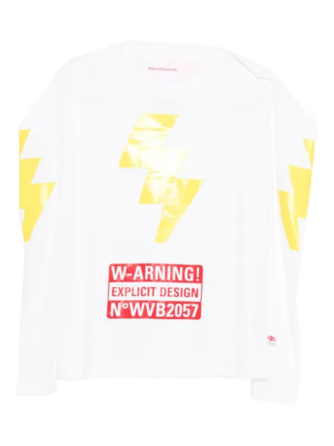 Walter Van Beirendonck Pre-Owned 2009 Explicit hoodie White WVBH1002