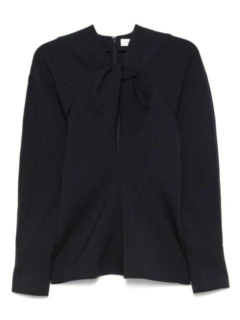 Victoria Beckham long-sleeved blouse Blue 1325WTP006590B