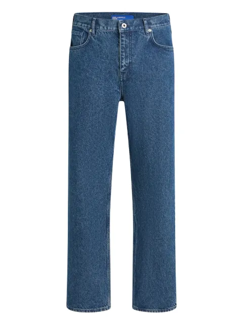 Karl Lagerfeld Jeans logo-patch jeans Blue A4M100641CD