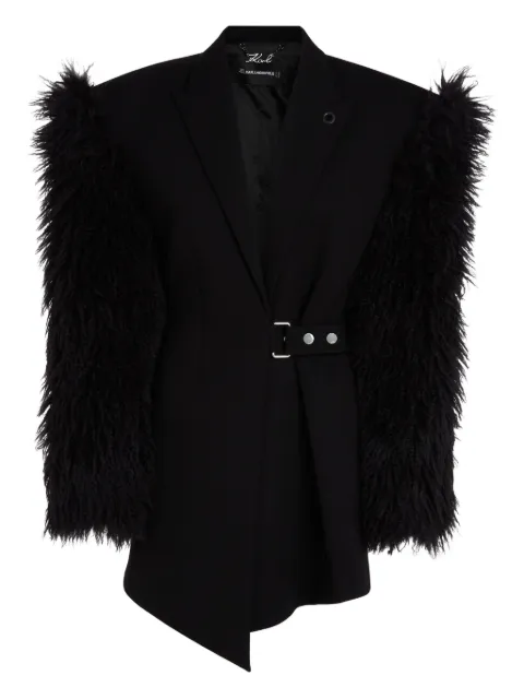 Karl Lagerfeld Karl Studio blazer dress Black A4W13061999