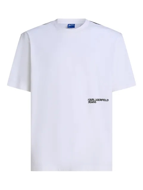 Karl Lagerfeld Jeans Karl Lagerfeld portrait T-shirt White A4M17030100