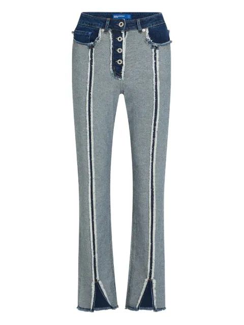 Karl Lagerfeld Jeans high-rise straight-leg jeans Blue A4W10034D24