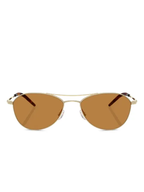 Oliver Peoples metallic frame tinted sunglasses Gold OV1358S