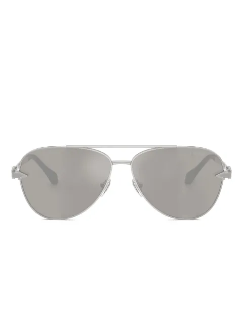 Versace Eyewear pilot-frame sunglasses Silver VE228310006G