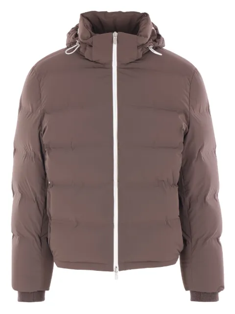 Brunello Cucinelli hooded down-filled coat Brown MM4911836CTJ90