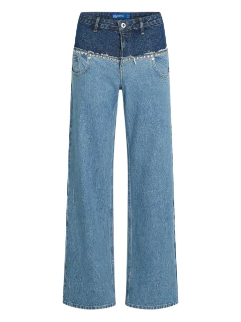Karl Lagerfeld Jeans studded jeans Blue A4W100461EK