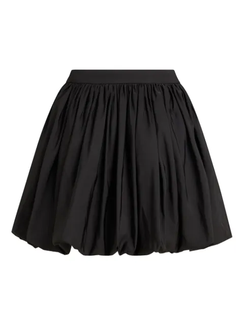 Karl Lagerfeld mini plated skirt Black A4W12025999