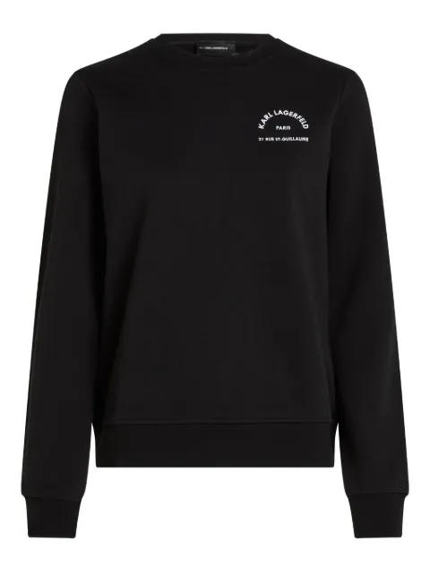 Karl Lagerfeld Rue St-Guillaume sweater Black A4W20076999