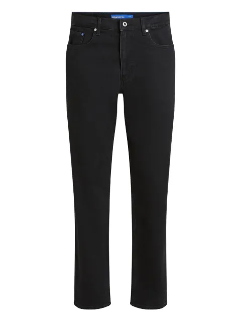 Karl Lagerfeld Jeans straight-leg jeans Black A4M10072968