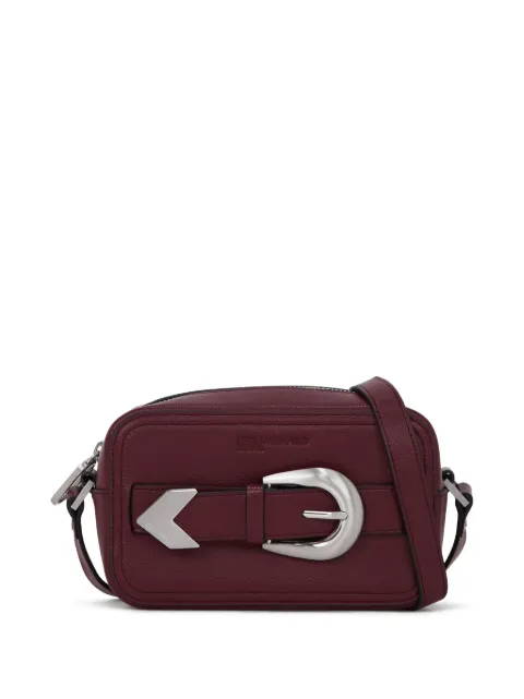 Karl Lagerfeld Jeans small buckle-detail cross body bag Red A4W301441ZM