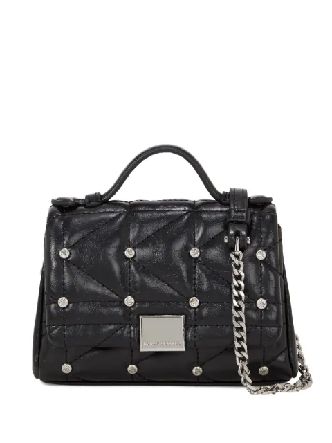 Karl Lagerfeld K-Kuilt rhinestone-embellished tote bag Black A4W320831RC