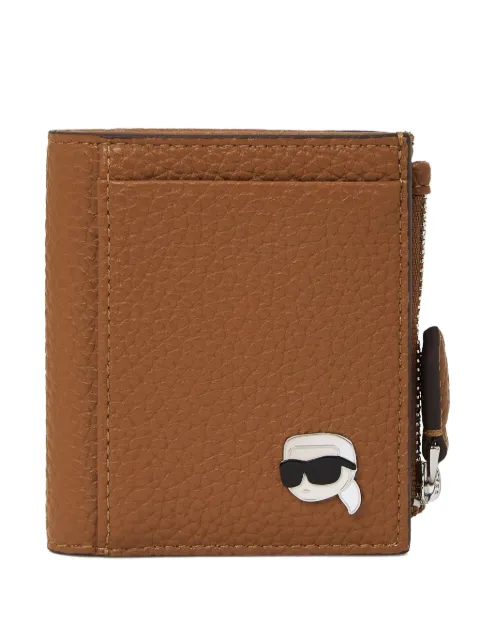 Karl Lagerfeld pebble bi-fold wallet Brown A4W320051UR