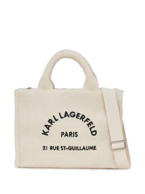 Karl Lagerfeld medium square tote bag White A4W50013110