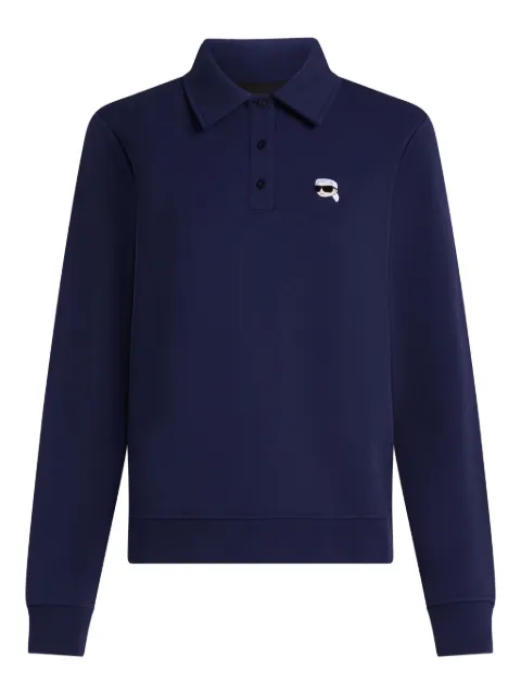 Karl Lagerfeld Ikon polo top Blue A4W200732AZ