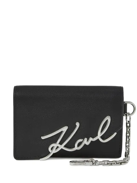 Karl Lagerfeld K/Signature chain wallet Black A4W320191AV