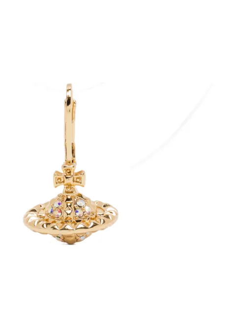 Vivienne Westwood crystal-embellished orb earrings Gold 6202015Z02R115