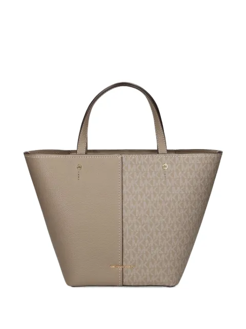 Michael Michael Kors medium Flora two-tone tote bag Neutrals 30T5GFFT2B