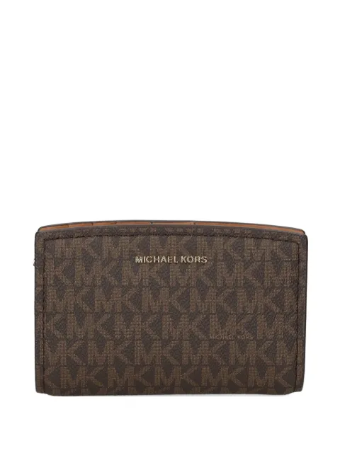 Michael Michael Kors monogram wallet Brown 32S5GYTZ2B