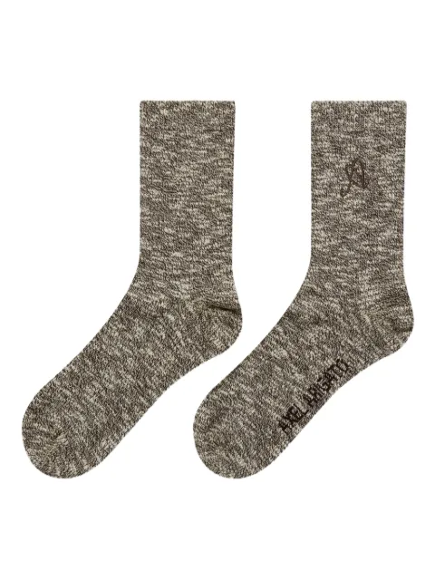 Axel Arigato mélange crew socks Neutrals X3481001