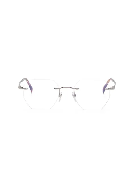 Eyewear by David Beckham geometric-frame glasses White DB1189