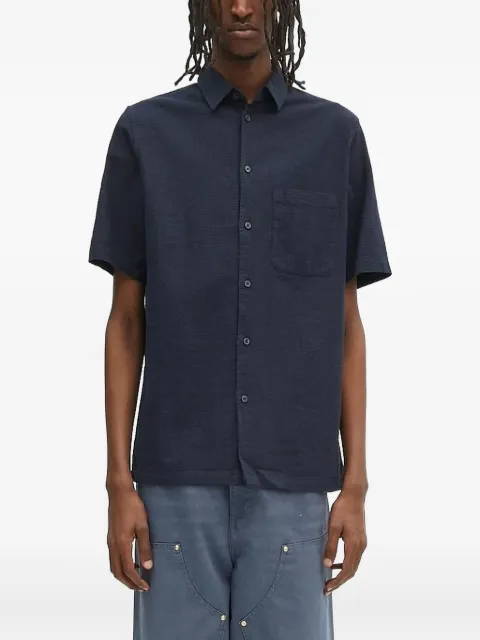 SAMSOE SAMSOE short-sleeve shirt Blue M25100063