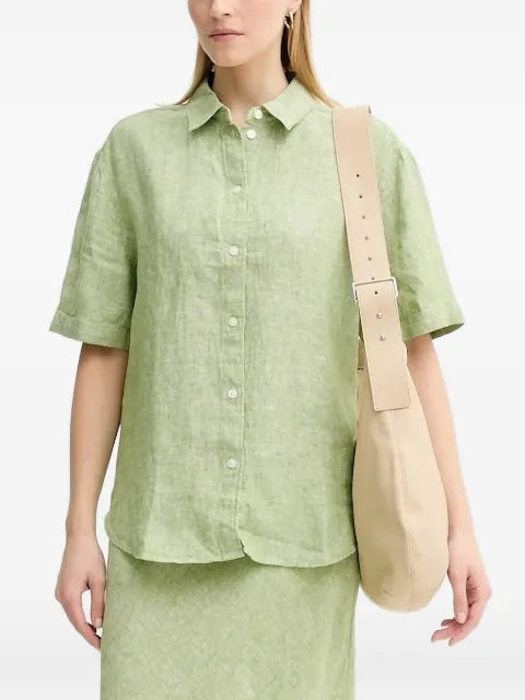SAMSOE SAMSOE Salarikar short-sleeve shirt Green F25100188