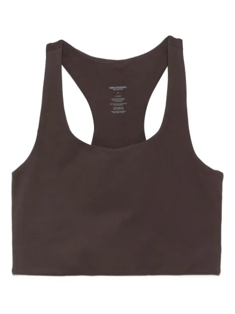 Girlfriend Collective Paloma racerback tank top Brown 1002