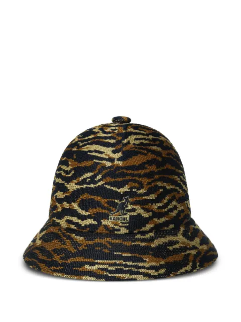 Kangol tiger-pattern bucket hat Black K3411TANTIGER