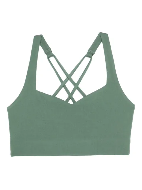 Girlfriend Collective Riley sweetheart sports bra Green 1055