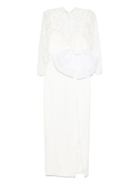 SILK LOVE & LACE Anka dress White 9R13