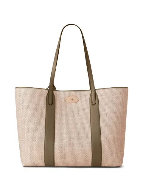 Mulberry mini Alexa woven texture top-handle bag Neutrals HH9735000