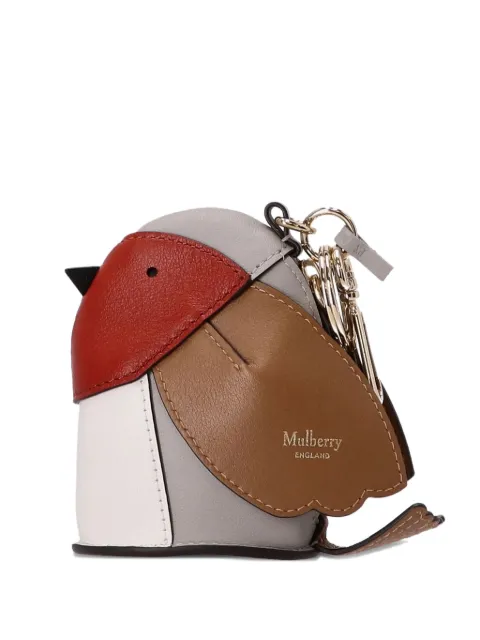 Mulberry bird-shaped keyring Grey RK5969000