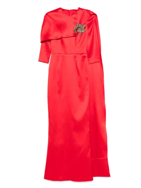 SILK LOVE & LACE Malvina dress Red 15R5