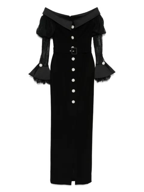 SILK LOVE & LACE Andrea dress Black 16R1
