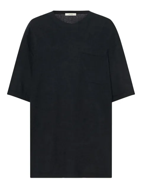 The Row cotton T-shirt Black 8943Y916